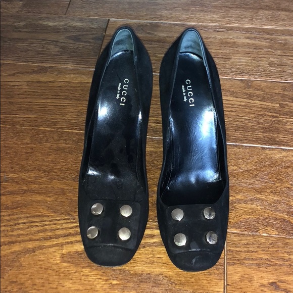 Gucci Shoes - Black Gucci heel